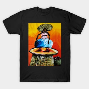 African Woman Black History, Artwork T-Shirt